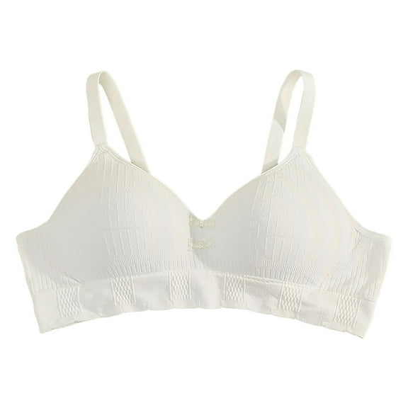 RMGVDSD Teen Girls Training Bras Seamless Sports Bra Breathable Cami Style Girls Underwear With Adjustable Straps Bralettes for 34