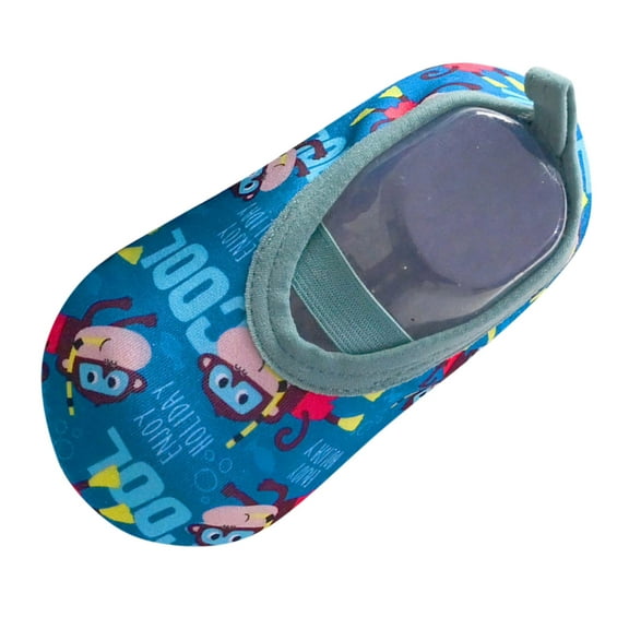 RMGVDSD Toddler Baby Water Shoes Quick Dry Non- Swim Water Skin Barefoot Shoes Socks Cartoon Pattern Beach Walking Athletic Sneakers Baby Shoes Sneakers For 2-4 Years