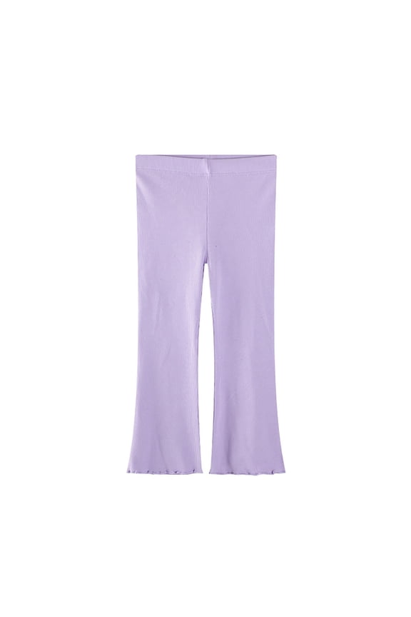 Toddler Girls Flare Leggings Children'S Bell Bottom Pants Fall Thin Stretchy Leggings Little Girl Casual Pants Versatile Soft Pull On Pants 2-3 Years