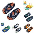thumbnail image 1 of RMGVDSD Toddler Kids Flip Flops Sandals With Backstrap For Boys Girls Non Slip Slide Sandal Lightweight Summer Beach Sandals, 1 of 5