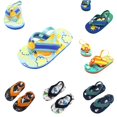 thumbnail image 1 of RMGVDSD Toddler Kids Flip Flops Sandals With Backstrap For Boys Girls Non Slip Slide Sandal Lightweight Summer Beach Sandals, 1 of 3