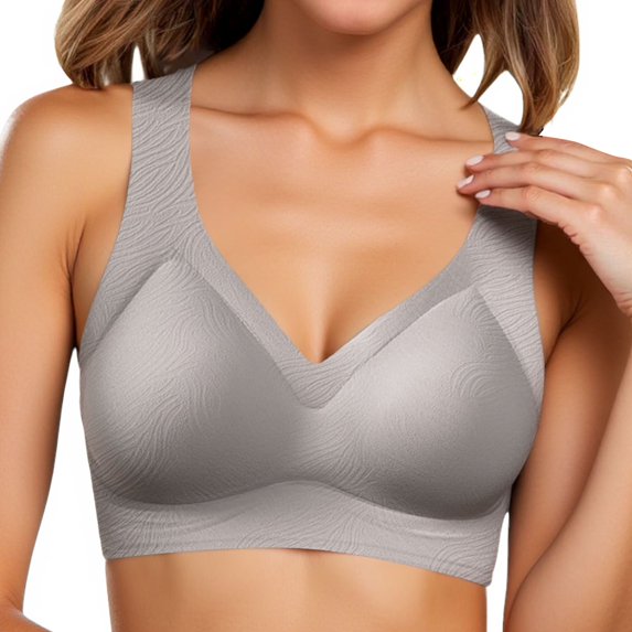 RMGVDSD Wireless Bras for Women Bra Minimizer Bras For Women No Underwire Full Coverage Bras Seamless Soft Support Plus Size Lifting Bra Wireless Sports Bras