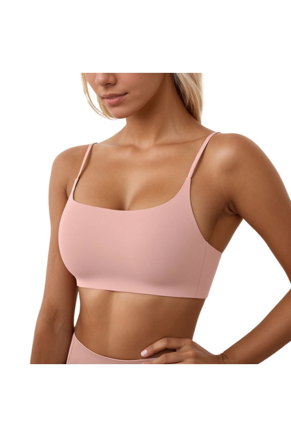 Women's Comfort Bras Sagging Yoga Bra With Removable Pads For Running Fitness Workout Seamless Activewear Sports Top Stylish Bralettes