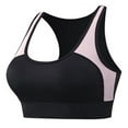 thumbnail image 1 of RMGVDSD Women's Comfort Bras Women's Sports Strong Support Large Size Back Padded Fitness Running Jogging Yoga Bra Lift Everyday Bras, 1 of 2