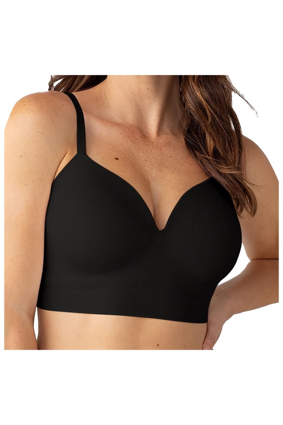 Women's Comfy Bras Bras For Women No Underwire Wireless Seamless Padded Bralettes Full Coverage Criss Cross Bra With Support Comfy Seamless Bras