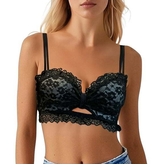 RMGVDSD Women's Full Coverage Bra Women's Bras Small Chest Push Up For Big Busted Seamless Tube Top Detachable Strapless Bra Soft Comfort Bralettes