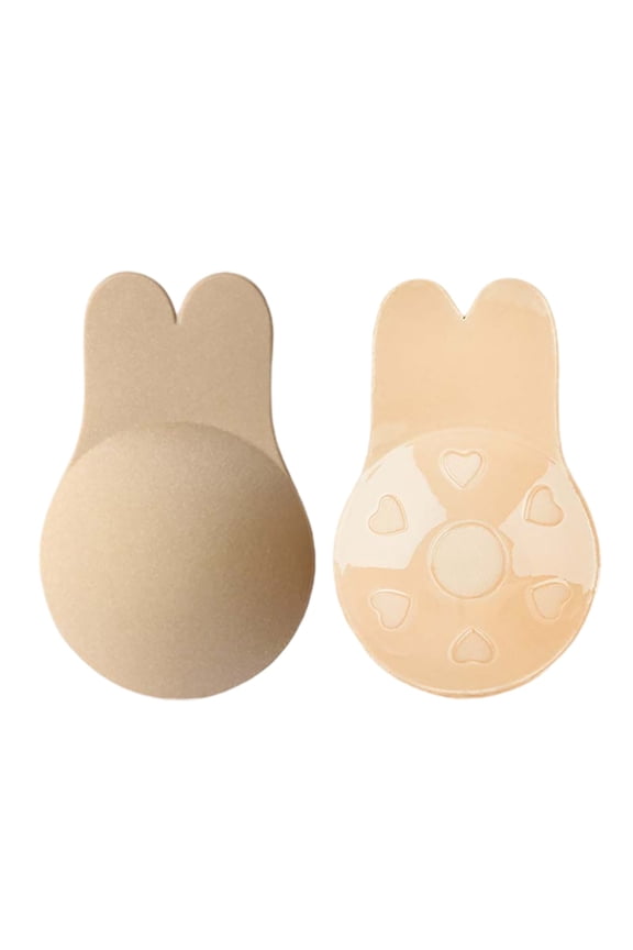 Women's Minimizer Bras Sticky Bra Underwear 2 Pairs Push Up Strapless Backless Bra For Women Silicone Bras Workout Yoga Crop Tops