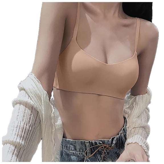 RMGVDSD Womens Everyday Bras Women's No Underwire Comfortable Breathable Push Up Sag Seamless Bra Everyday T-Shirt Bralette