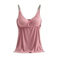 thumbnail image 1 of RMGVDSD Womens Push Up Bras Pregnancy Breastfeeding Top Maternity Nursing Tank Tops Seamless Basic Vest Sleeping Breastfeeding Bra Full Coverage Comfort Bra, 1 of 3