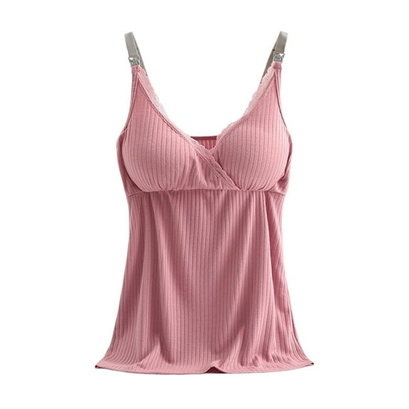 RMGVDSD Womens Push Up Bras Pregnancy Breastfeeding Top Maternity Nursing Tank Tops Seamless Basic Vest Sleeping Breastfeeding Bra Full Coverage Comfort Bra