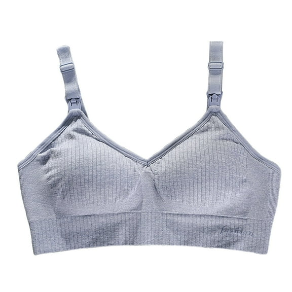RMGVDSD Womens Seamless Bras Maternity Lactation Bra Breast Milk Front Buckle Nursing Bra Push Up Bras Dailywear