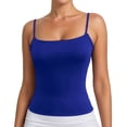 thumbnail image 1 of RMGVDSD Womens Summer Tank Tops Basic Tank Tops Sleeveless Casual Camisole Solid Color Strappy Layering Shirt For Everyday Wear Outfit Workout Tees Shirts, 1 of 6