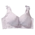thumbnail image 1 of RMGVDSD Womens Wireless Bras No Underwire Hole Cup Small Chest Gathered Adjustment Bras Women's Thin Wireless Push Up Bralettes, 1 of 3