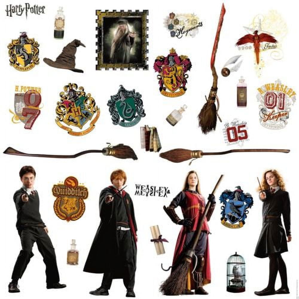 RMK1547SCS Harry Potter Peel and Stick Wall Decals Child's Room