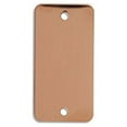 thumbnail image 1 of RMP Stamping Blanks, 1" x 2" Rectangular With 2 Hole, 16 Oz. Copper, 24 Ga., - 10 Pack, 1 of 3