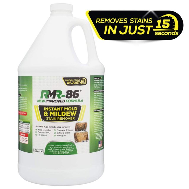 RMR86 Instant Mold Stain & Mildew Stain Remover (1 Gallon) 128 Fl Oz