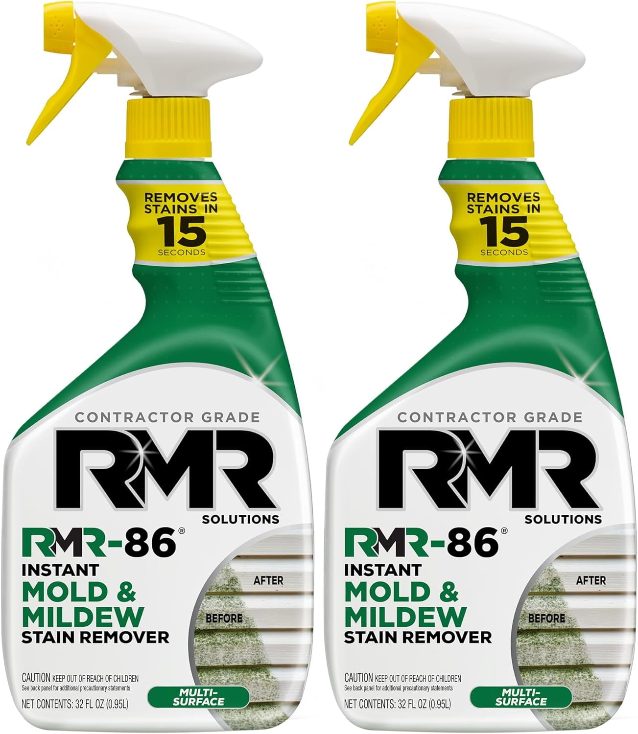 RMR86 Instant Mold and Mildew Stain Remover Spray Scrub Free Formula