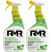 RMR Brands Botanical Disinfectant and Cleaner, Kills 99% of Household Bacteria and Viruses, EPA Registered, 2 Pack - 32 Fl Oz