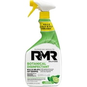 RMR Brands Botanical Disinfectant and Cleaner, Kills 99% of Household Bacteria and Viruses, EPA Registered, 32 Fl Oz