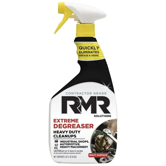 RMR Degreaser Concentrate, Heavy-Duty Cleaner, 32 Ounces Makes up to 4 Gallons