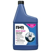 RMR Marine Boat Soap, Highly Foaming Cleaner & Buildup Remover, 32oz Spray