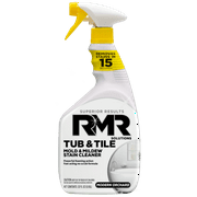RMR Mold and Mildew Stain Remover for Tub & Tile, 32-Fl. Oz., Pack of 1