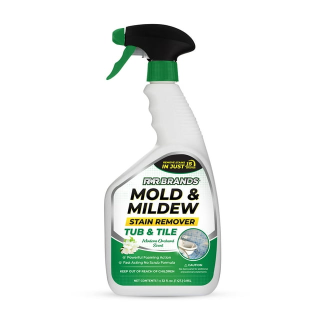 RMR Mold and Mildew Stain Remover for Tub & Tile, 32Fl. Oz., Pack of 2