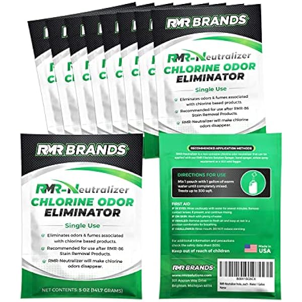 RMRNeutralizer, Chlorine and Bleach Odor Eliminator Neutralizes Odors From Chlorine and