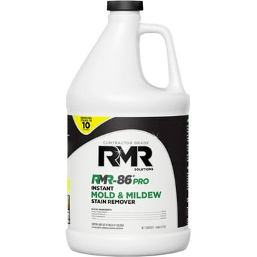 RMR Pro Instant Mold and Mildew Stain Remover and Odor Eliminator, 1 Gallon