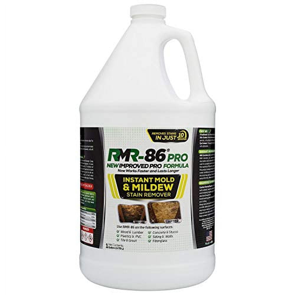  RMR-86 - Removedor instantáneo de manchas de moho y hongos -  Fórmula sin refregar; limpiador de suelos de baño y ducha, FBA_RMR-8632oz,  1 : Salud y Hogar