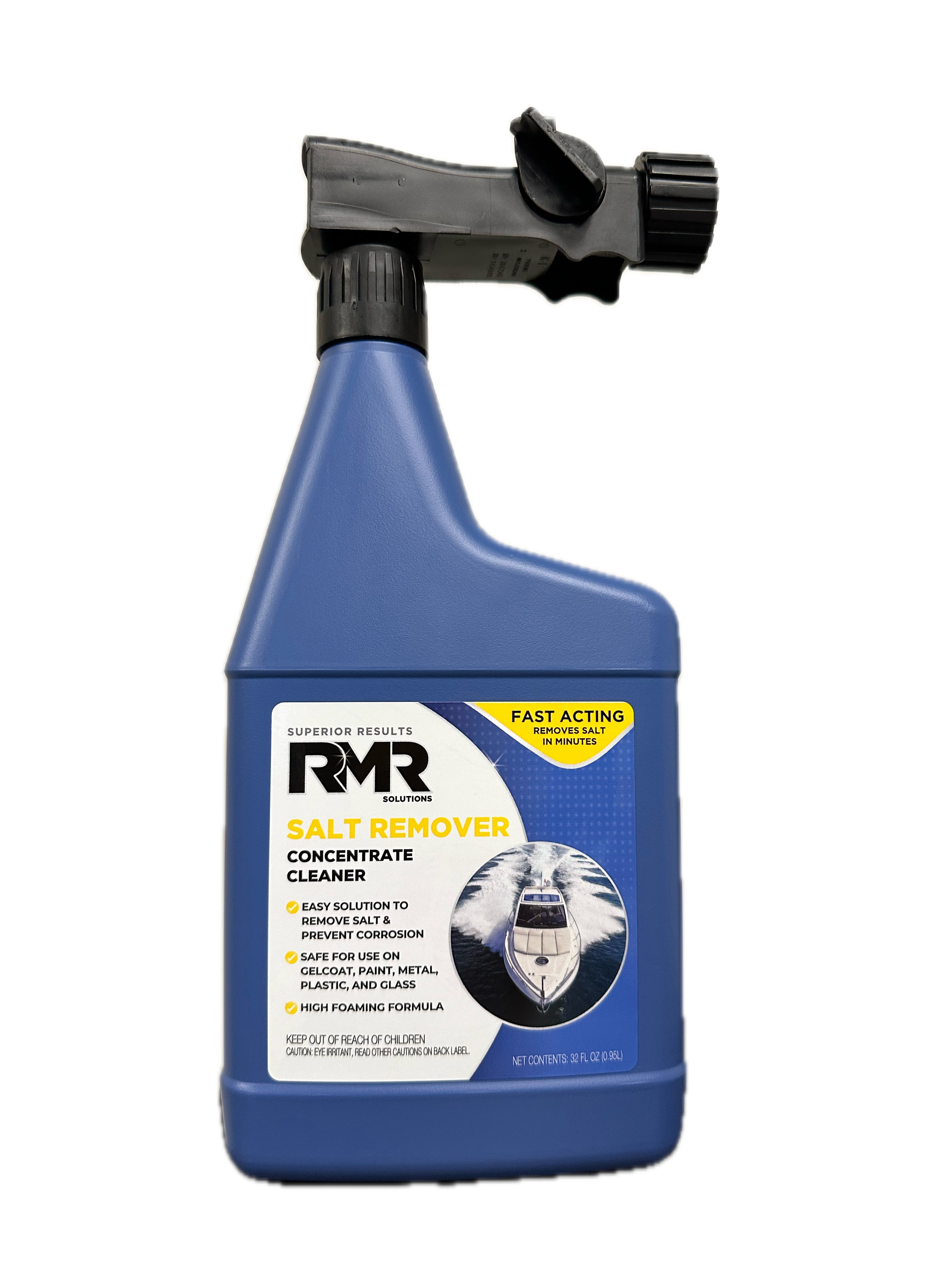 RMR Salt Remover Concentrate Cleaner for Boats, Trucks, & Vehicles, 32 Oz