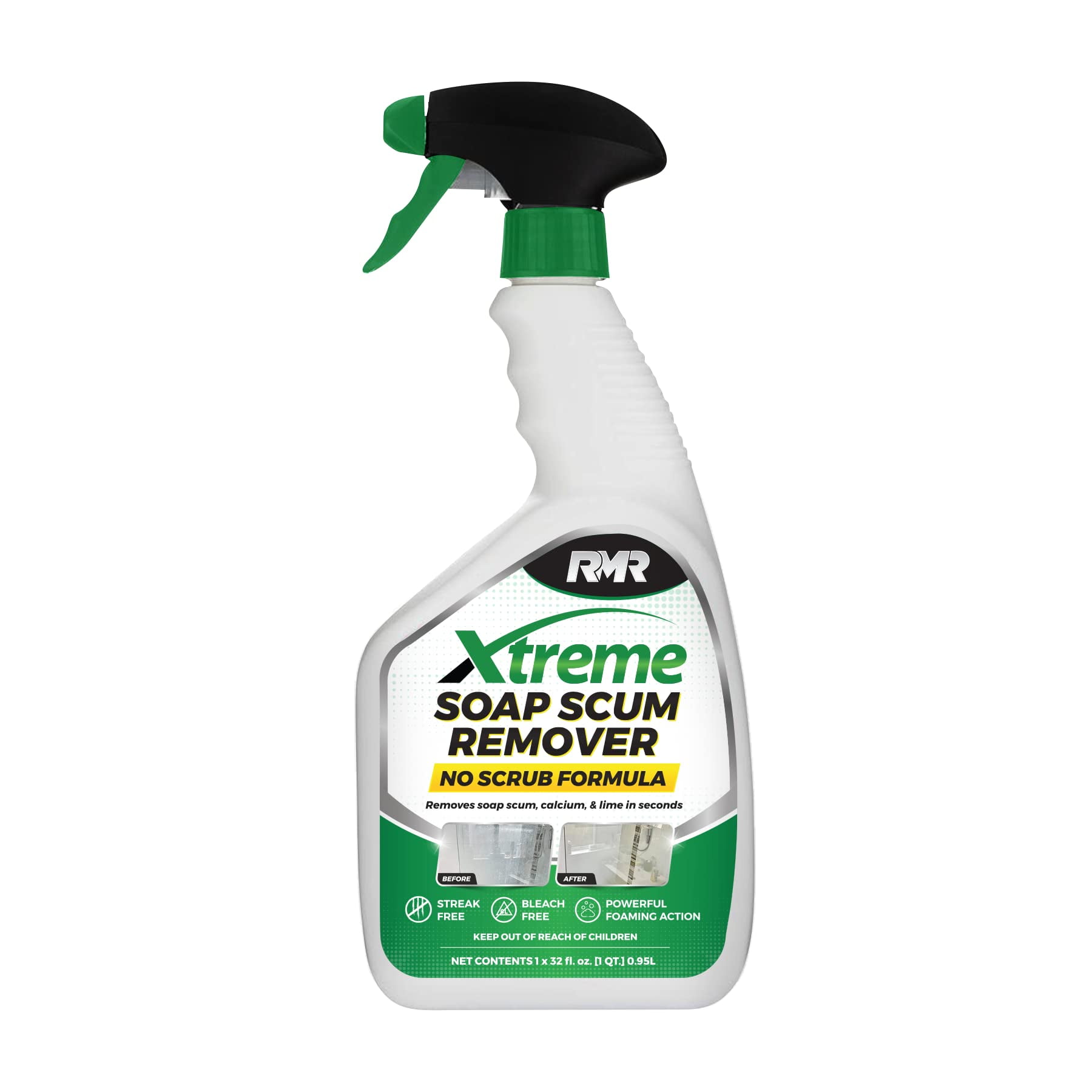 630035 X-Treme Clean Shower Door Cleaner, 12 Fl. Oz, Formulated to