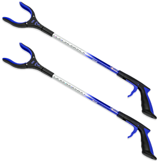  Rirether 43 Long Grabber Reacher Tool, Foldable Reacher Grabber  with Magnetic Tip,Wide Jaw and Rotating Gripper Mobility Aid, Aluminum  Alloy Lightweight Trash Picker Grabber(Blue) : Health & Household