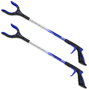RMS 2-Pack 34" Extra Long Grabber Reacher (Blue)