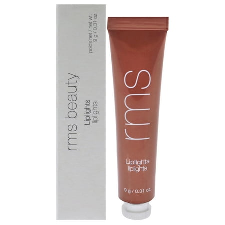 RMS Beauty Liplights Cream Lip Gloss - Bisou , 0.31 oz Lip Gloss
