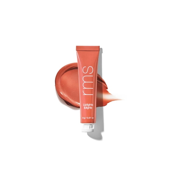 RMS Beauty Liplights Cream Lipgloss - 24hr hydration and repair - BISOU- 9 g / 0.31 oz