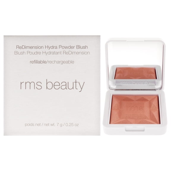 ReDimension Hydra Powder Blush - Crystal Slipper by RMS Beauty for Women - 0.25 oz Blush (Refillable)