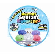 RMS Crazy Fun Mystery Dumpling Snowflake Edition Squishies Box for Stress Relief, Surprises