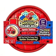 RMS Crazy Fun Mystery Dumpling Spider Edition Squishies Box for Stress Relief, Surprises
