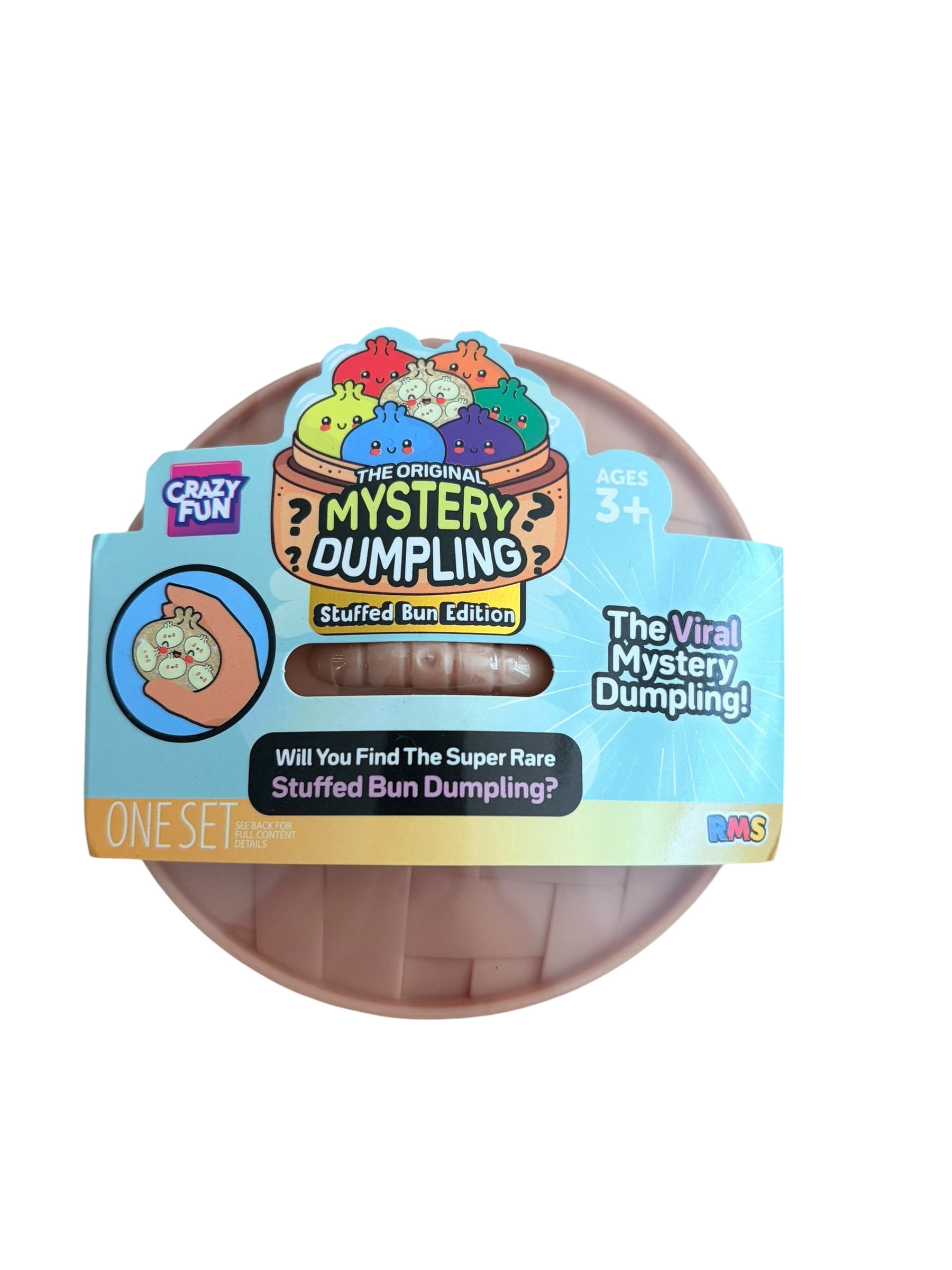 RMS Crazy Fun The Original Mystery Dumpling Stuffed Bun Edition