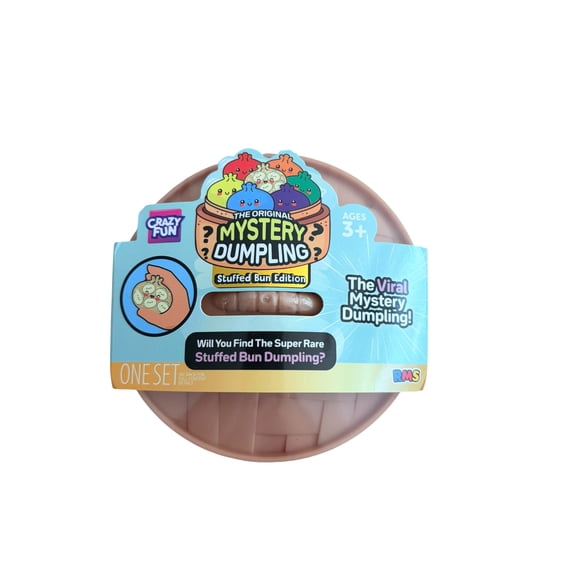 RMS Crazy Fun The Original Mystery Dumpling Stuffed Bun Edition