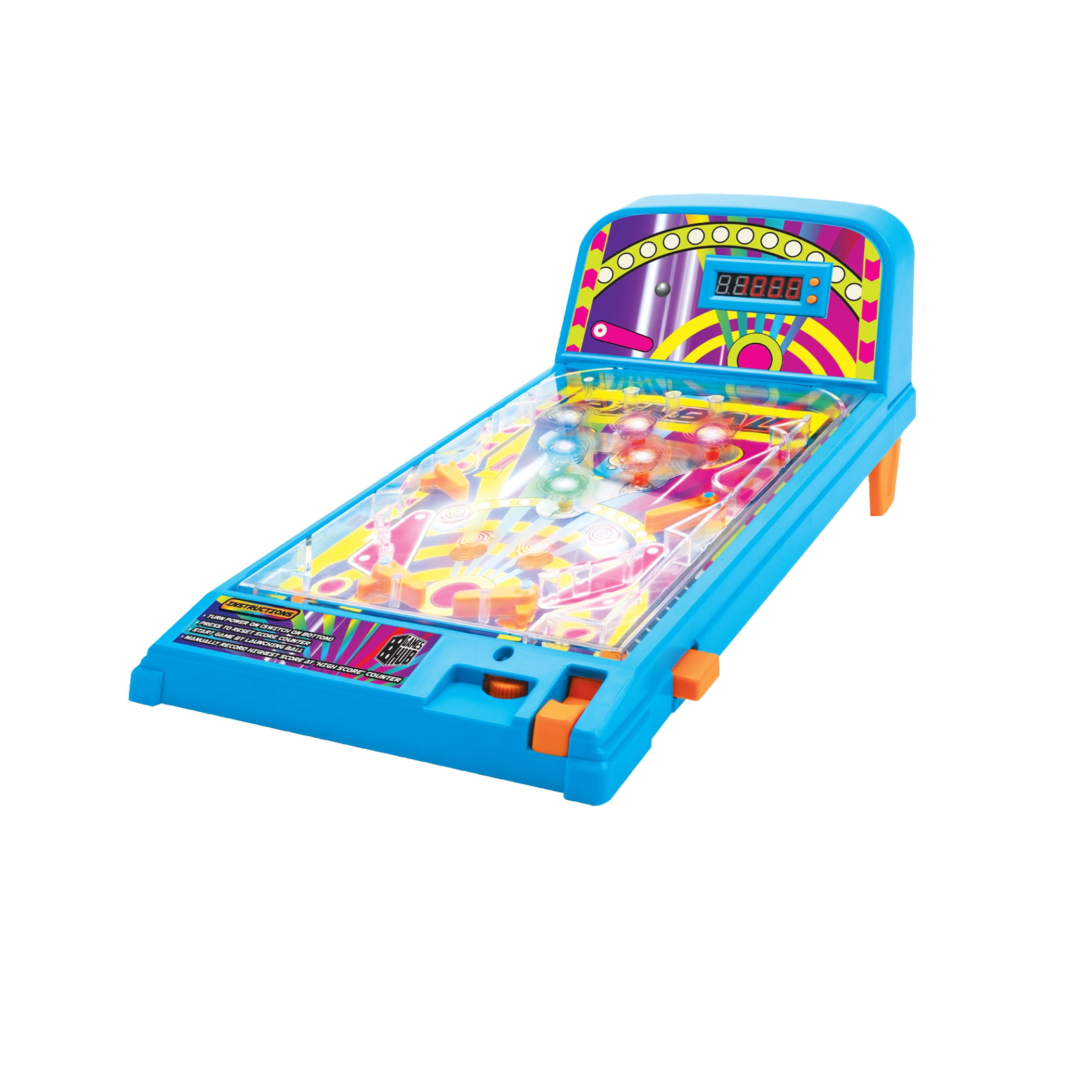 RMS Electronic LED Pinball Machine for Ages 8 and Up, High Quality ...
