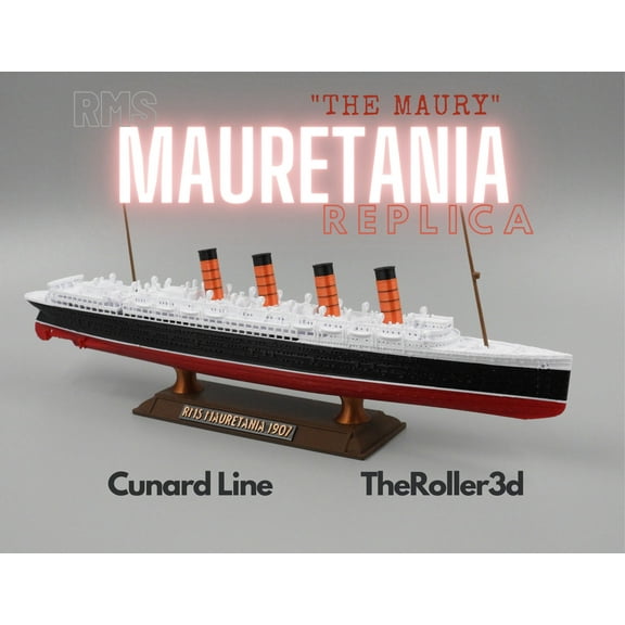 RMS Mauretania Model 1 Foot in Length