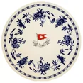 thumbnail image 1 of RMS Titanic 2nd Class Authentic Replica 11" Delft Dinner Plate, 1 of 4