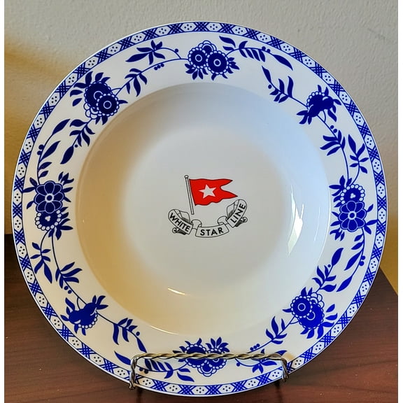 RMS Titanic 2nd Class Authentic Replica Soup Bowl