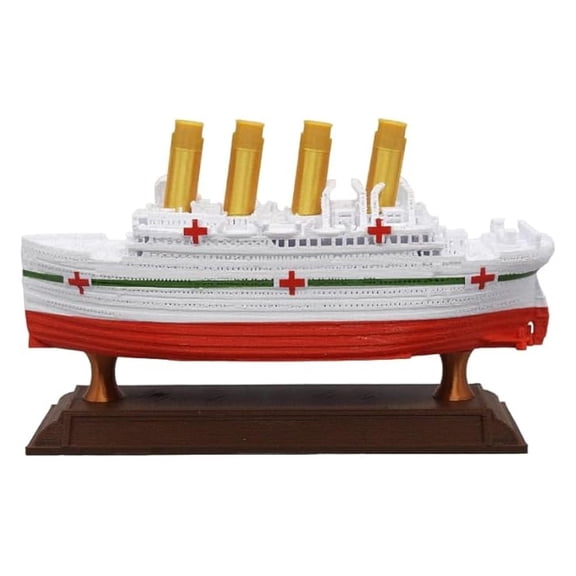 RMS Titanic Floating Bathtub Model (Brittanic Bathtub Model with Stand)
