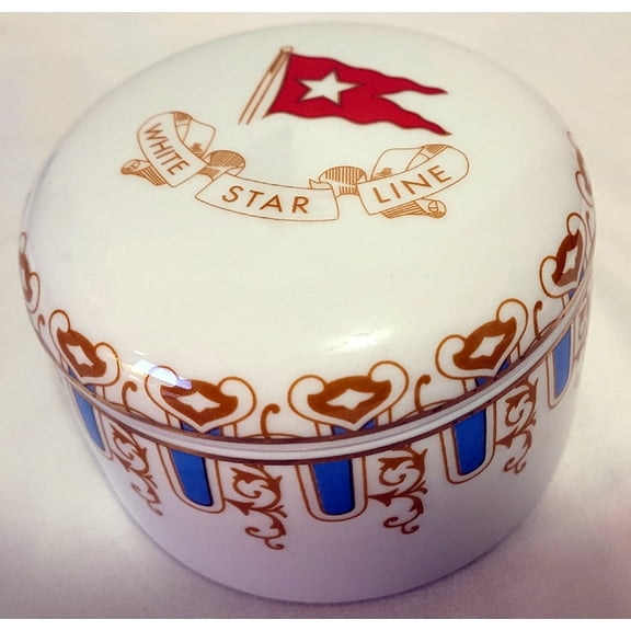 RMS Titanic Replica 1st Class Wisteria Trinket Box
