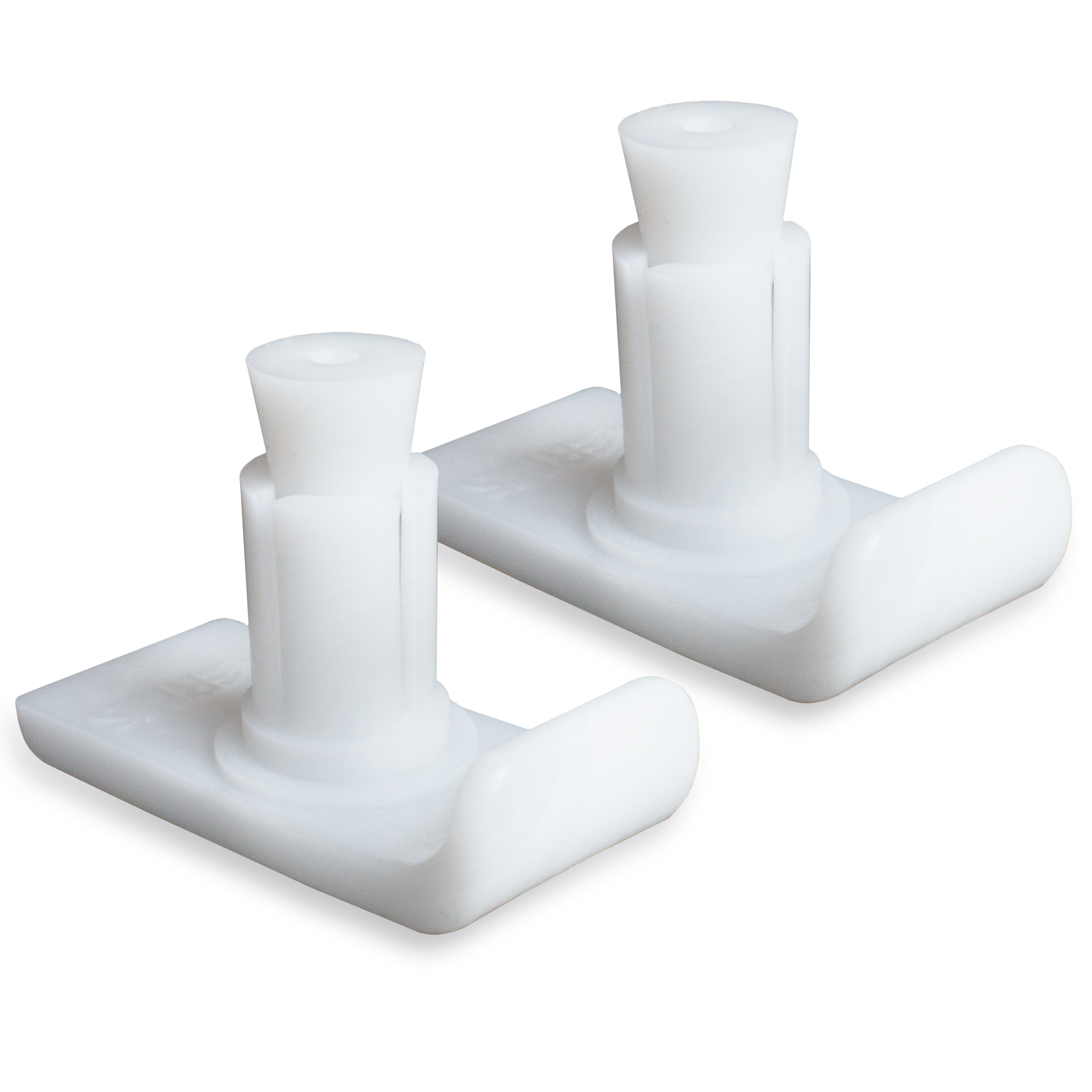 Drive Medical Walker Glide Ski, Gray, 1 Pair