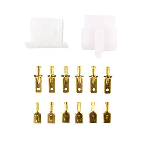 Rmstator 6-Pin Connector Kit for Motorcycles Atv Boat Watercraft Snowmobile Utv