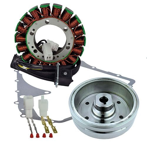 RMSTATOR KIT FLYWHEEL + STATOR+ CRANKCASE COVER GASK